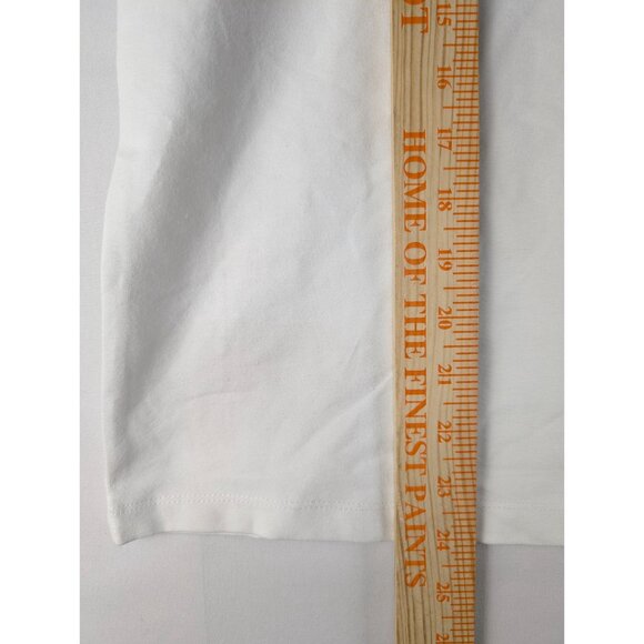 Fila Shirt Womens Size Large White Logo Spell Out T-Shirt - Picture 5 of 8